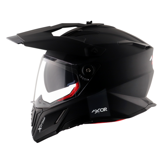 X-Cross DV Solid Black Red (Matt)