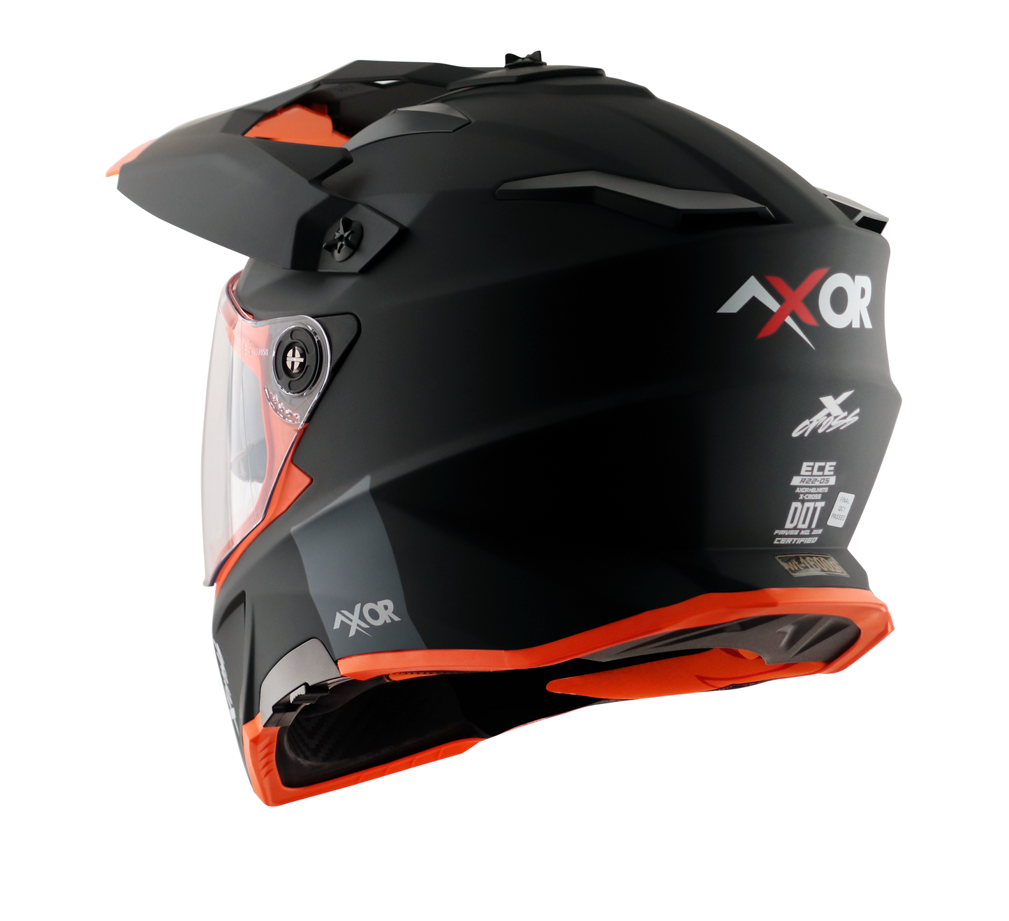 X-Cross DV Solid Black Orange (Matt)