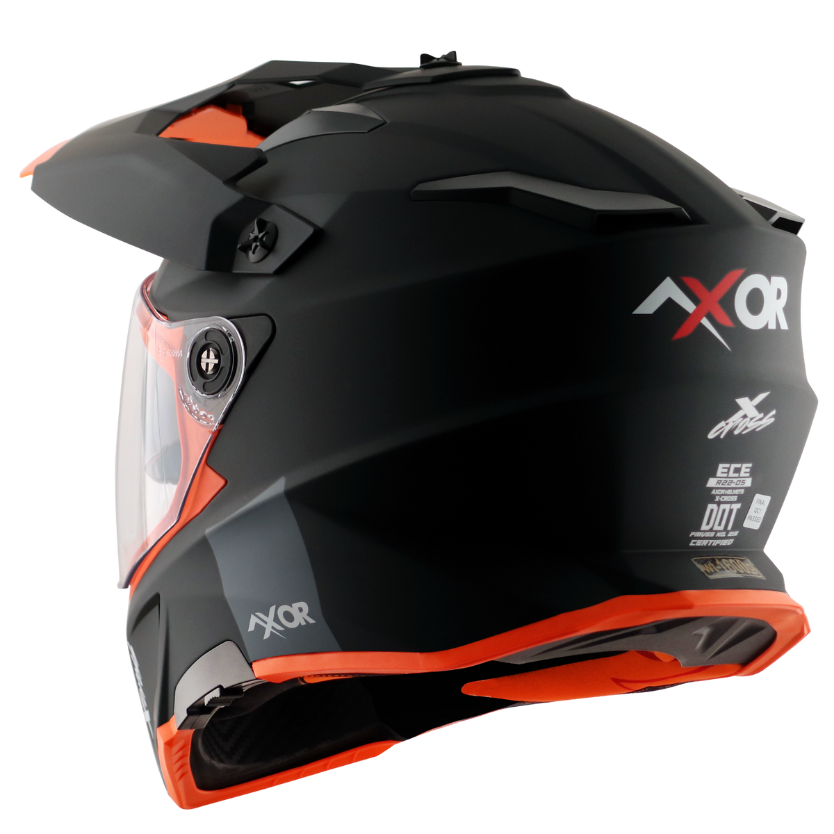 X-Cross DV Solid Black Orange (Matt)