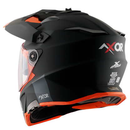 X-Cross DV Solid Black Orange (Matt)