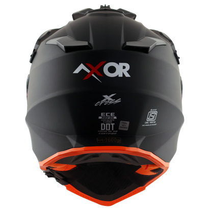 X-Cross DV Solid Black Orange (Matt)