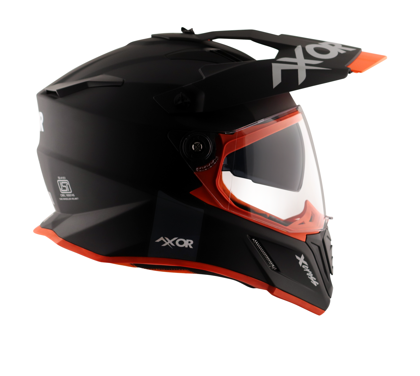 X-Cross DV Solid Black Orange (Matt)