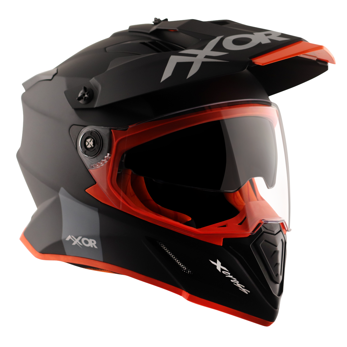 X-Cross DV Solid Black Orange (Matt)