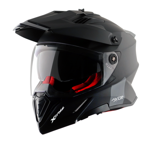 X-Cross DV Solid Black Red (Matt)