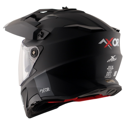 X-Cross DV Solid Black Red (Matt)