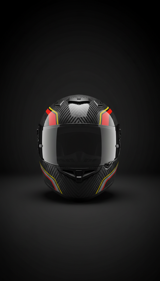 Carbon Fiber Full-Face Helmet